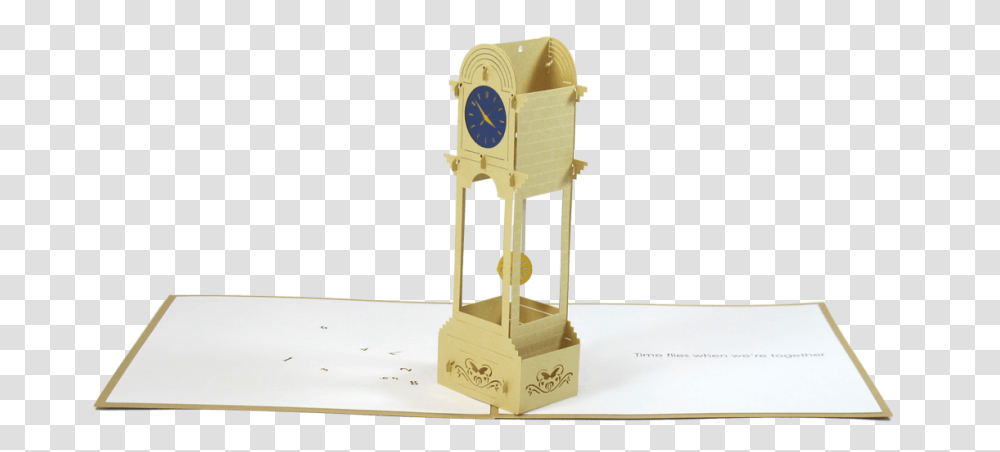 Grandfather Clock Love Pop Up Card Lovepop Inc Full Trophy, Analog Clock Transparent Png