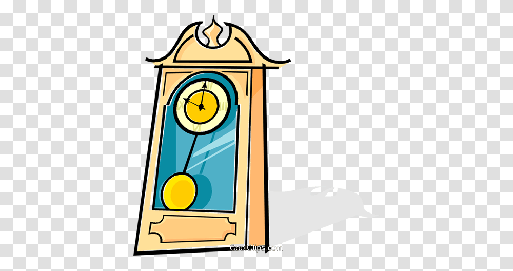 Grandfather Clock Royalty Free Vector Clip Art Illustration, Gas Pump, Machine, Analog Clock Transparent Png