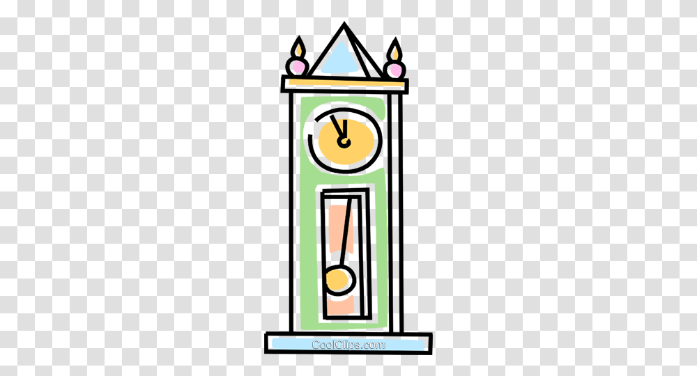 Grandfather Clock Royalty Free Vector Clip Art Illustration, Machine, Electrical Device, Gas Pump, Switch Transparent Png