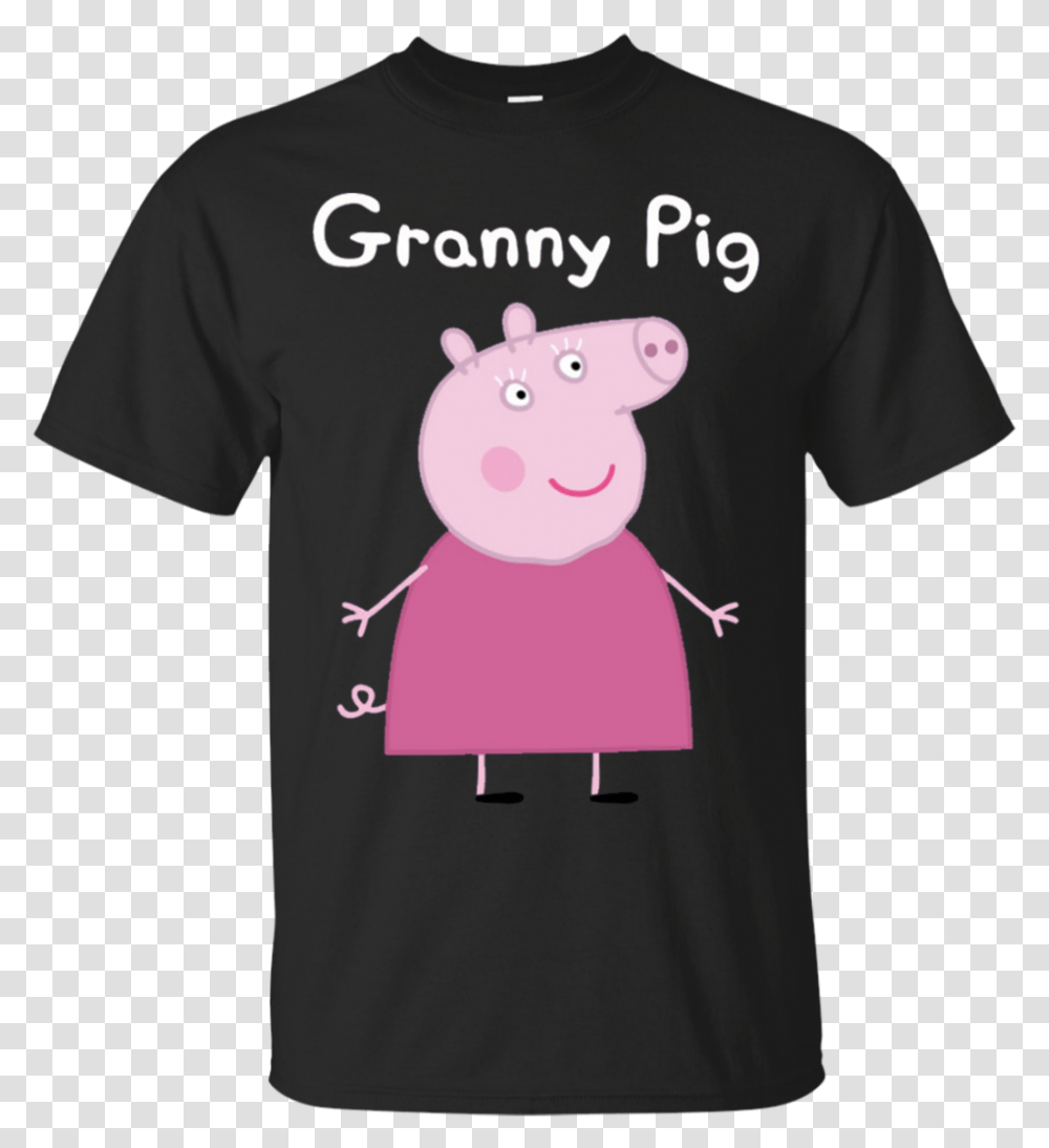 Grandma Pig T Shirt, Apparel, T-Shirt, Mammal Transparent Png
