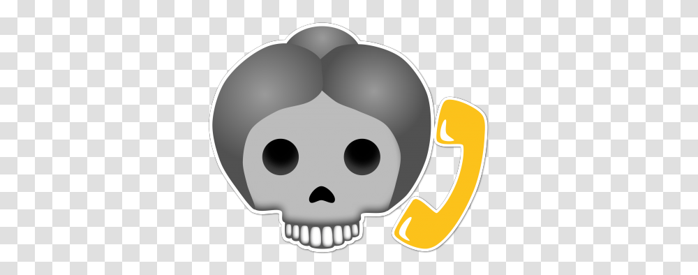 Grandma Waiting By Phone Waiting For Call Emoji Full Waiting For Phone Call Emoji, Halloween, Mask, Art, Face Transparent Png