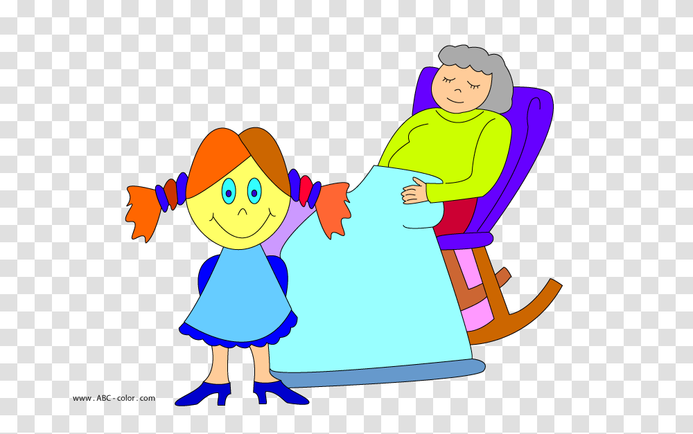 Grandmother Clip Art Free, Female, Sitting, Girl, Drawing Transparent Png