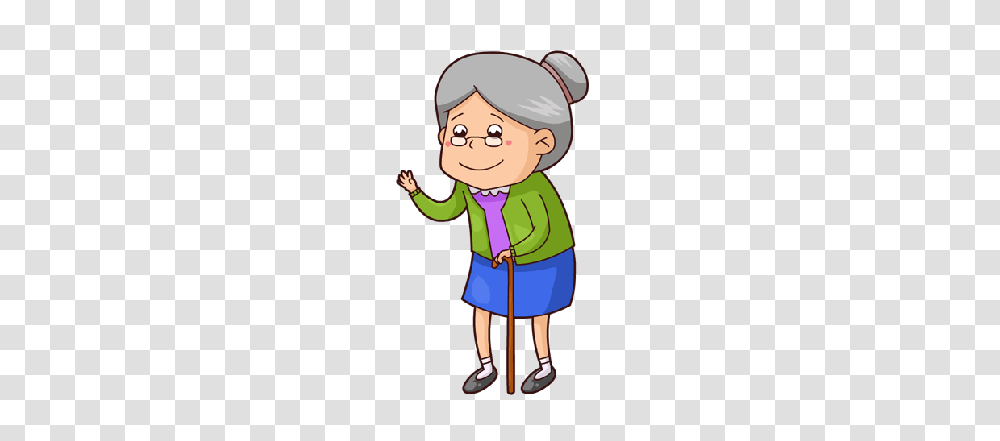 Grandpa Cliparts, Person, Human, Cleaning, Stick Transparent Png