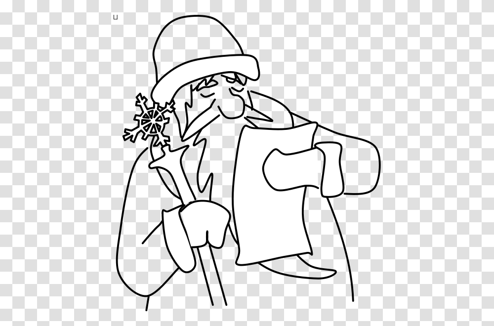 Grandpa Frost Clip Arts For Web, Stencil, Hand Transparent Png