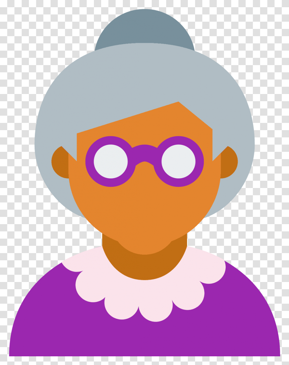 Grandparents Clipart Old Age Home Old Person Icon Old Woman Icon, Rattle, Light, Accessories Transparent Png