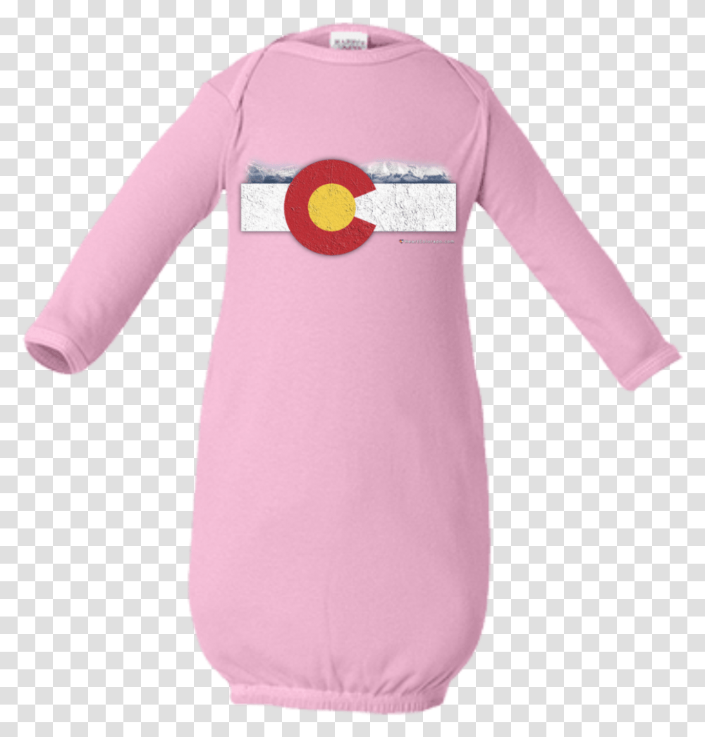 Granite Colorado Logo With Mountains Infant Layette, Clothing, Apparel, Sleeve, Long Sleeve Transparent Png