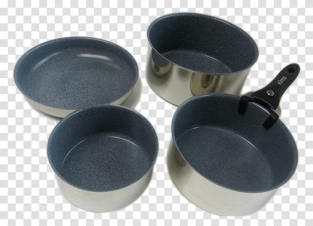 Granite Finish S Stainless Steel And Granite Pan, Bowl, Cup, Porcelain Transparent Png