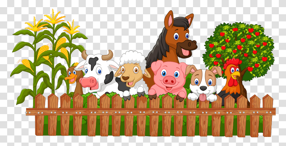 Granja La Granja Farm Animals Cartoon Round Farm Animals Cartoon, Mammal, Cattle, Bird, Toy Transparent Png