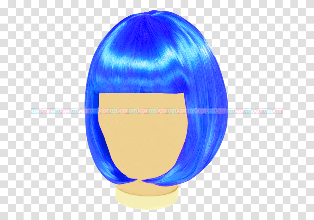 Granmark Peluca Bob Azul 31 Lace Wig, Balloon, Hair Transparent Png