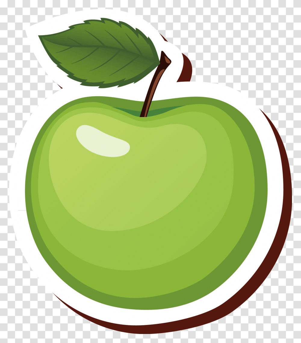Granny Smith Apple Drawing Green Apples Drawing, Plant, Fruit, Food Transparent Png