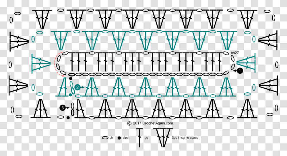 Granny Square Chart, Alphabet, Triangle, Light Transparent Png