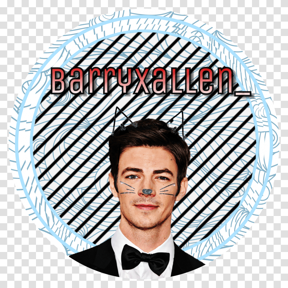 Grant Gustin, Person, Tie, Head, Face Transparent Png