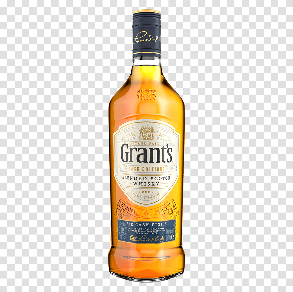 Grantquots Triple Wood Ale Cask Whisky Grants Whiskey, Liquor, Alcohol, Beverage, Drink Transparent Png