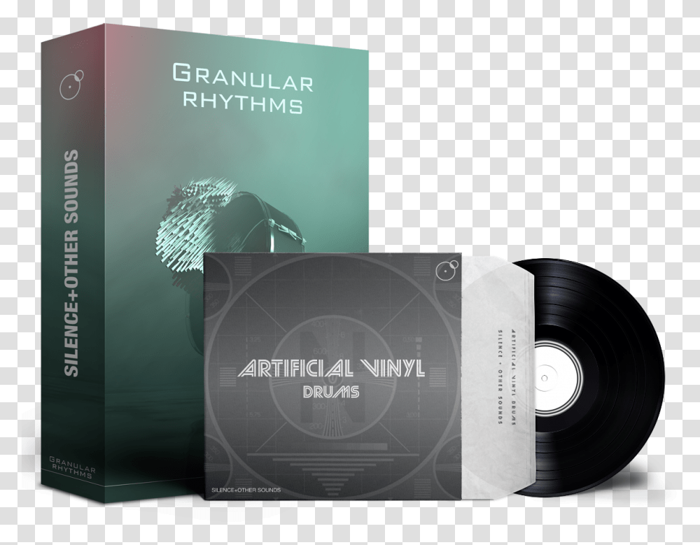 Granular Rhythms Artificial Vinyl Drums Bundle Sound, Book, Paper, Poster Transparent Png