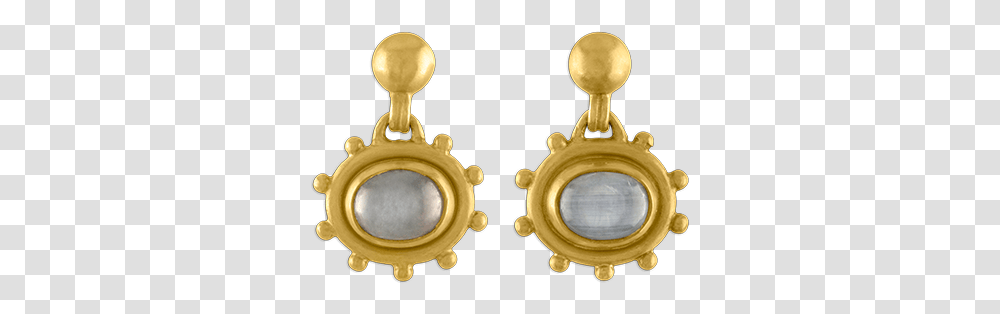 Granulated Gray Star Sapphire Bell Earrings Star Sapphire Earring, Gold, Accessories, Accessory, Jewelry Transparent Png