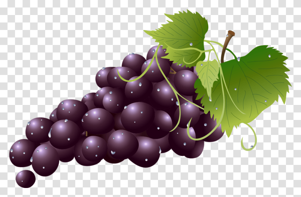 Grape Clipart Background Background Grapes Clipart, Plant, Fruit, Food, Balloon Transparent Png