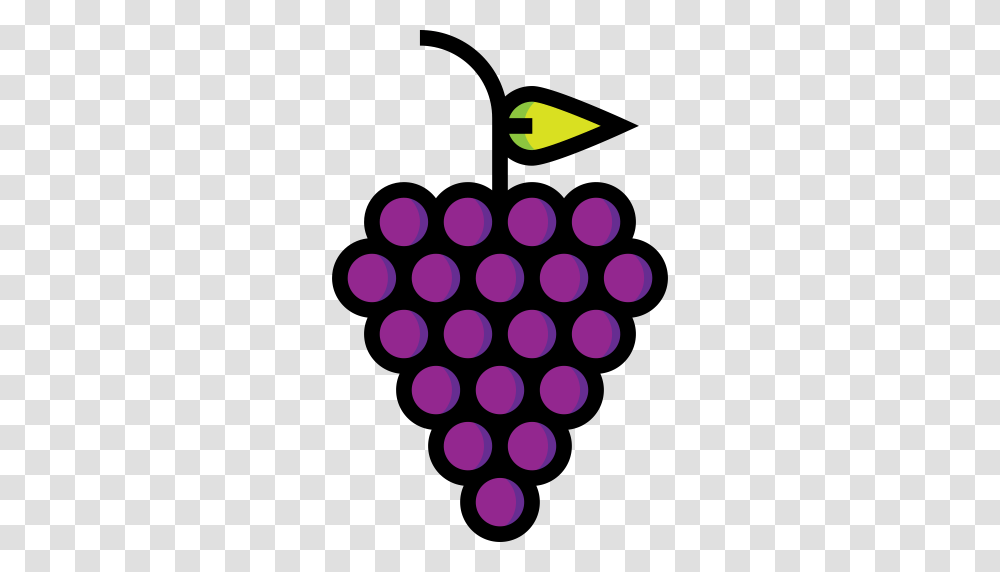Grape Grapevine Natural Icon With And Vector Format For Free, Triangle, Urban Transparent Png