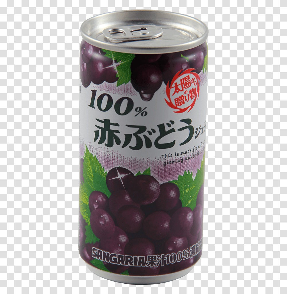 Grape Juice, Plant, Tin, Beverage, Drink Transparent Png