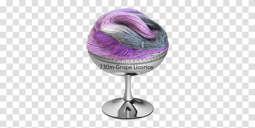 Grape Licorice Mohair Blend Snifter, Lamp, Yarn, Goblet, Glass Transparent Png