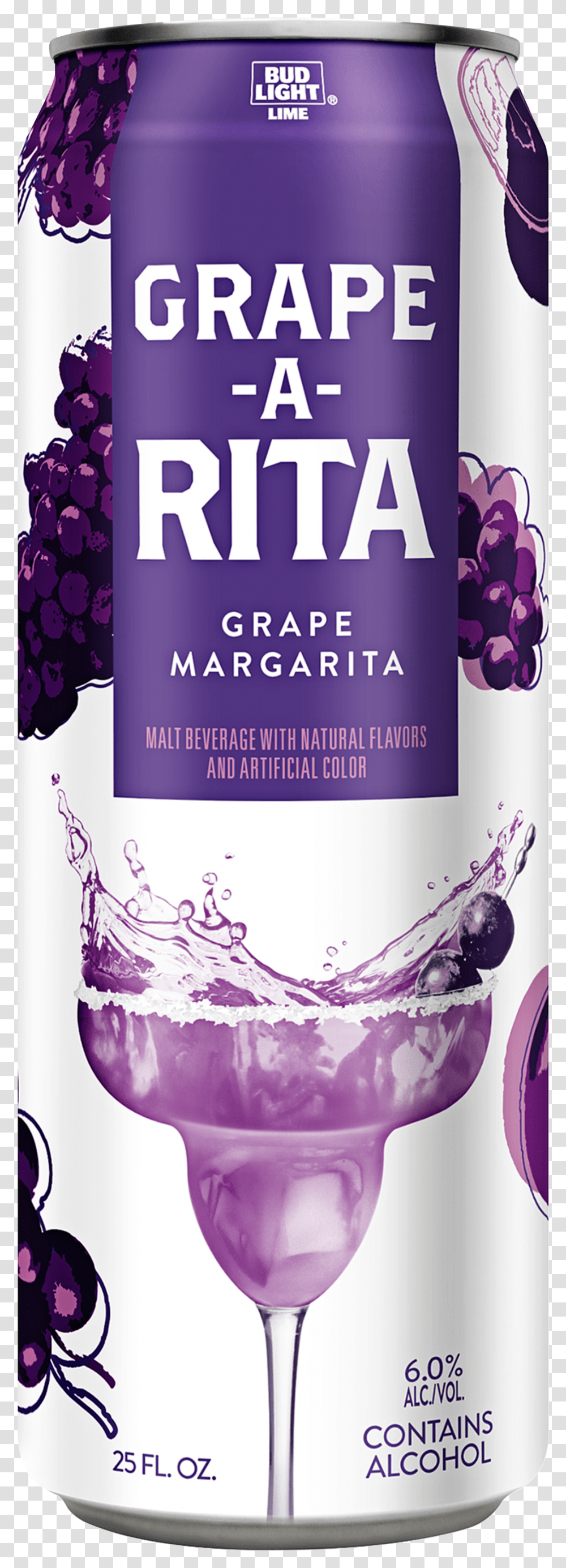 Grape Rita Grape Rita Bud Light Transparent Png