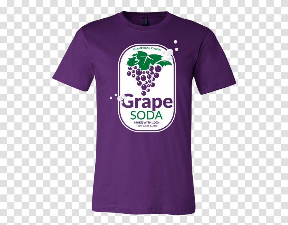 Grape Soda Black And White Grapes, Apparel, Shirt, T-Shirt Transparent Png