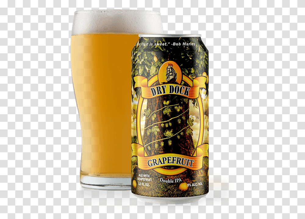 Grapefruit Double Ipa Apricot Ale Dry Dock Brewing Co., Beer, Alcohol, Beverage, Drink Transparent Png