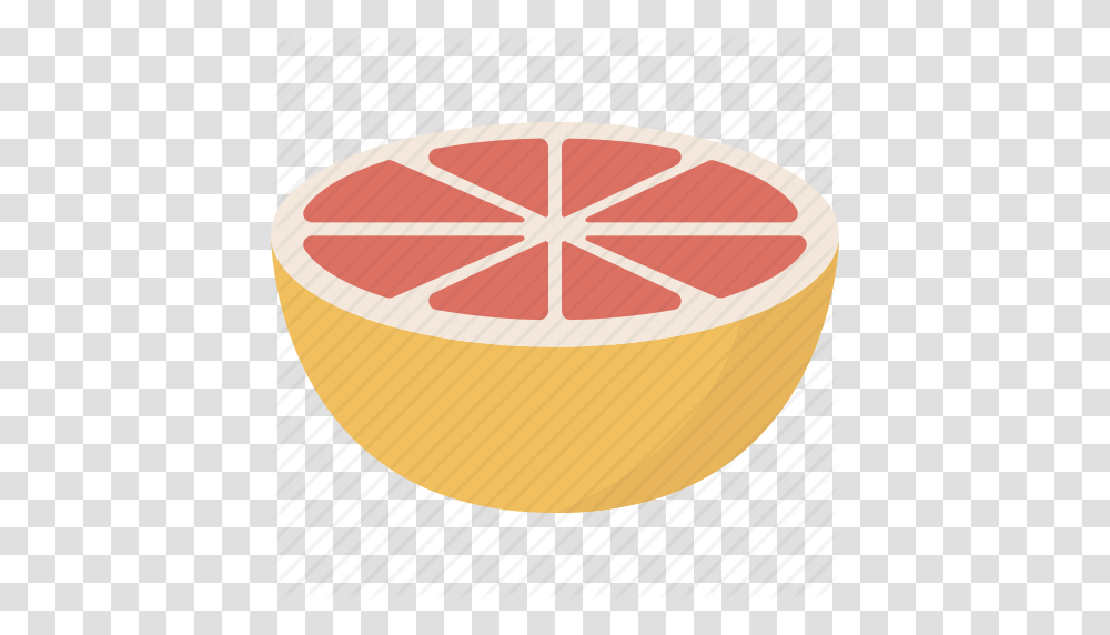 Grapefruit Icon, Citrus Fruit, Produce, Food, Plant Transparent Png