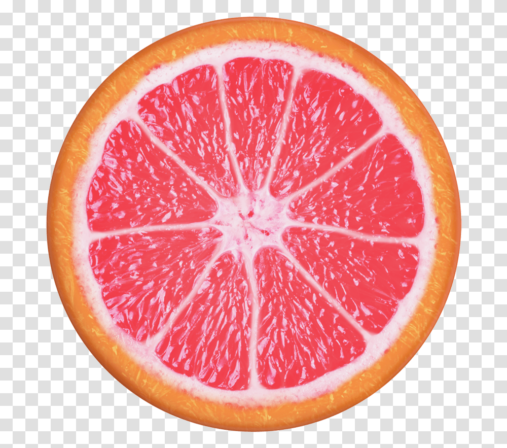 Grapefruit Slice Popgrip Orangelo, Citrus Fruit, Plant, Food, Produce Transparent Png