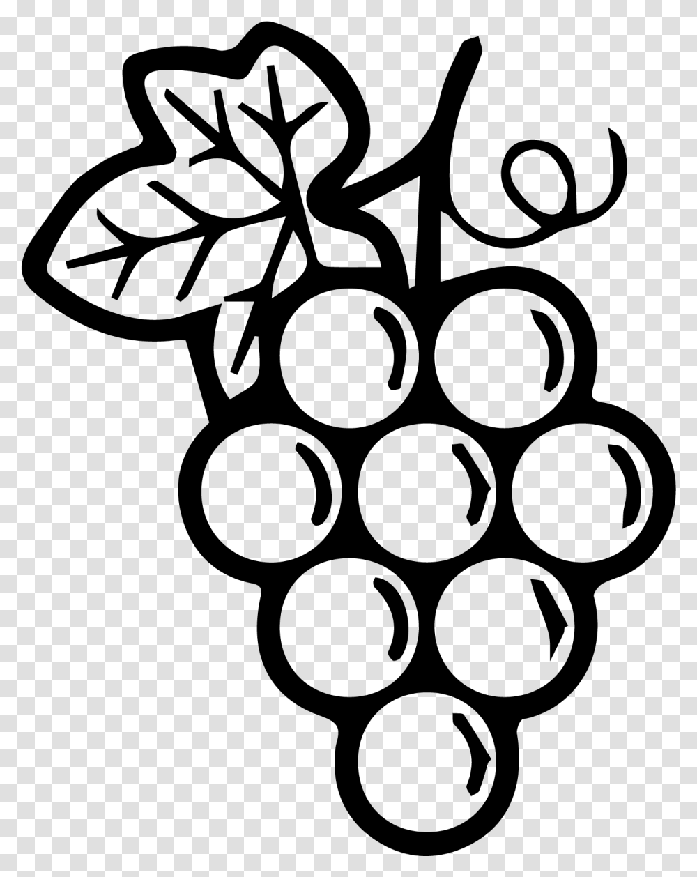 Grapes Black Black And White Grapes, Gray, World Of Warcraft Transparent Png