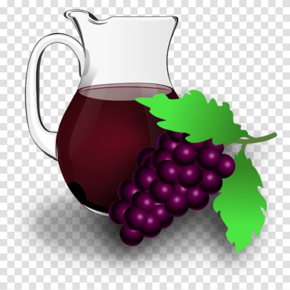 Grapes Clip Art, Plant, Fruit, Food, Jug Transparent Png