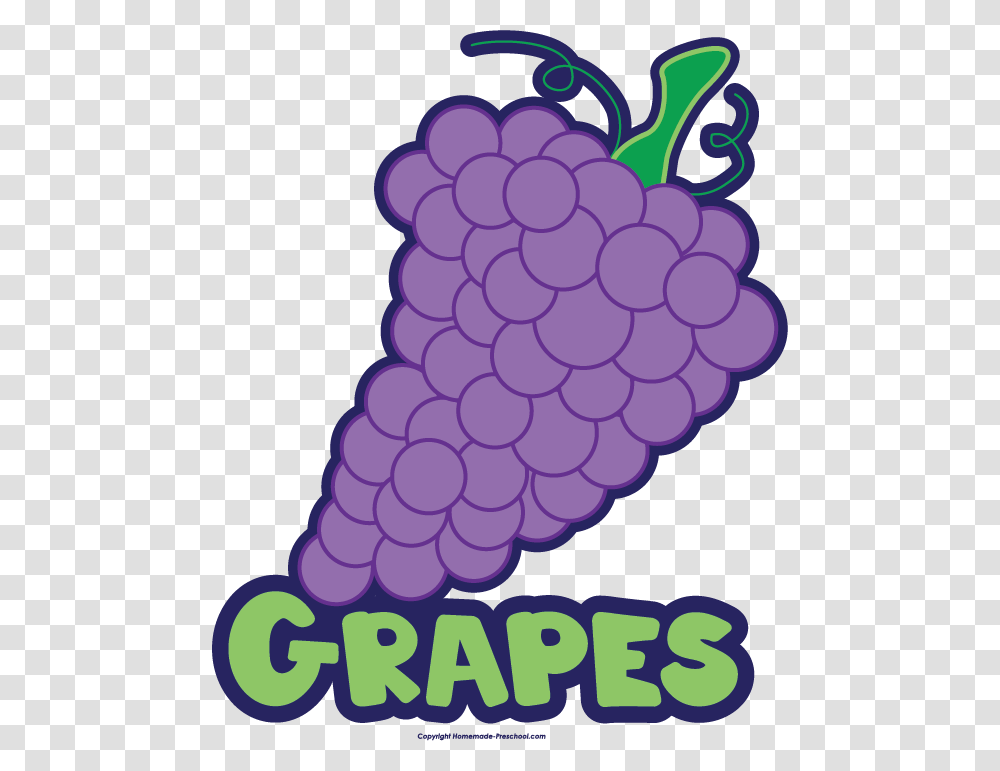 Grapes Clipart Name, Plant, Fruit, Food Transparent Png