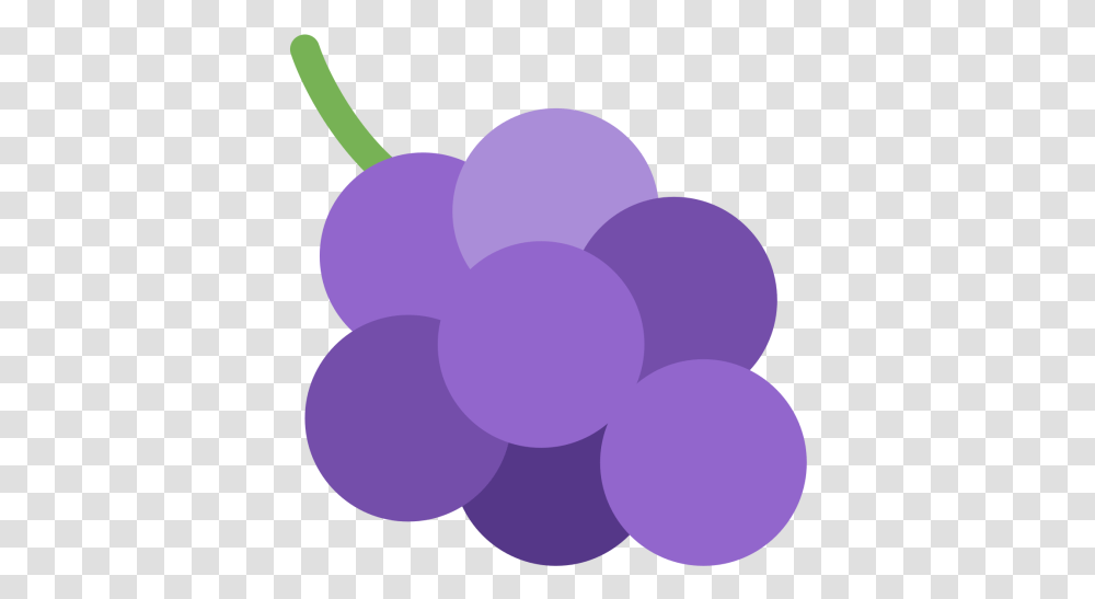 Grapes Emoji Icon Of Flat Style Lvaro Obregon Garden, Plant, Fruit, Food, Balloon Transparent Png