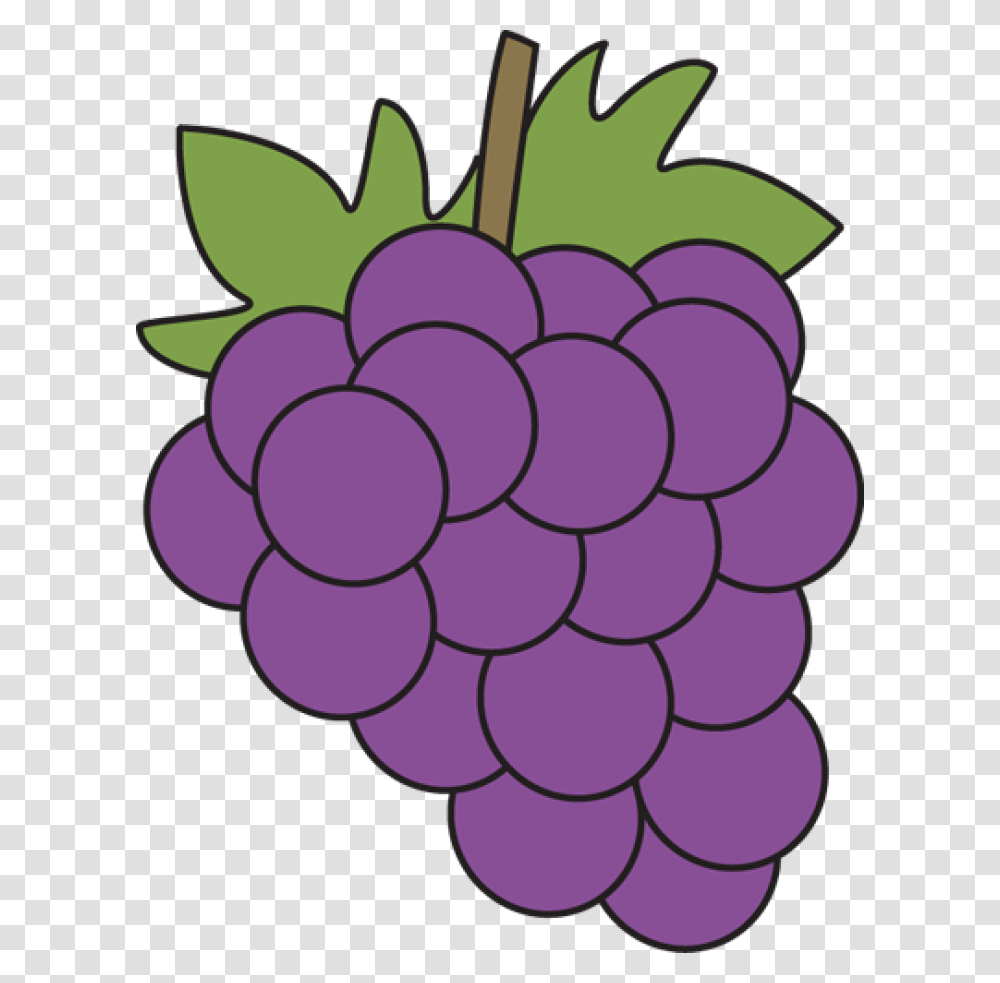 Grapes Vector Clipart Of Grapes, Plant, Fruit, Food, Painting Transparent Png