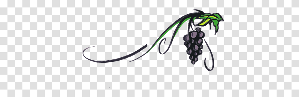 Grapes With Decorative Vines, Snake, Animal, Outdoors, Light Transparent Png