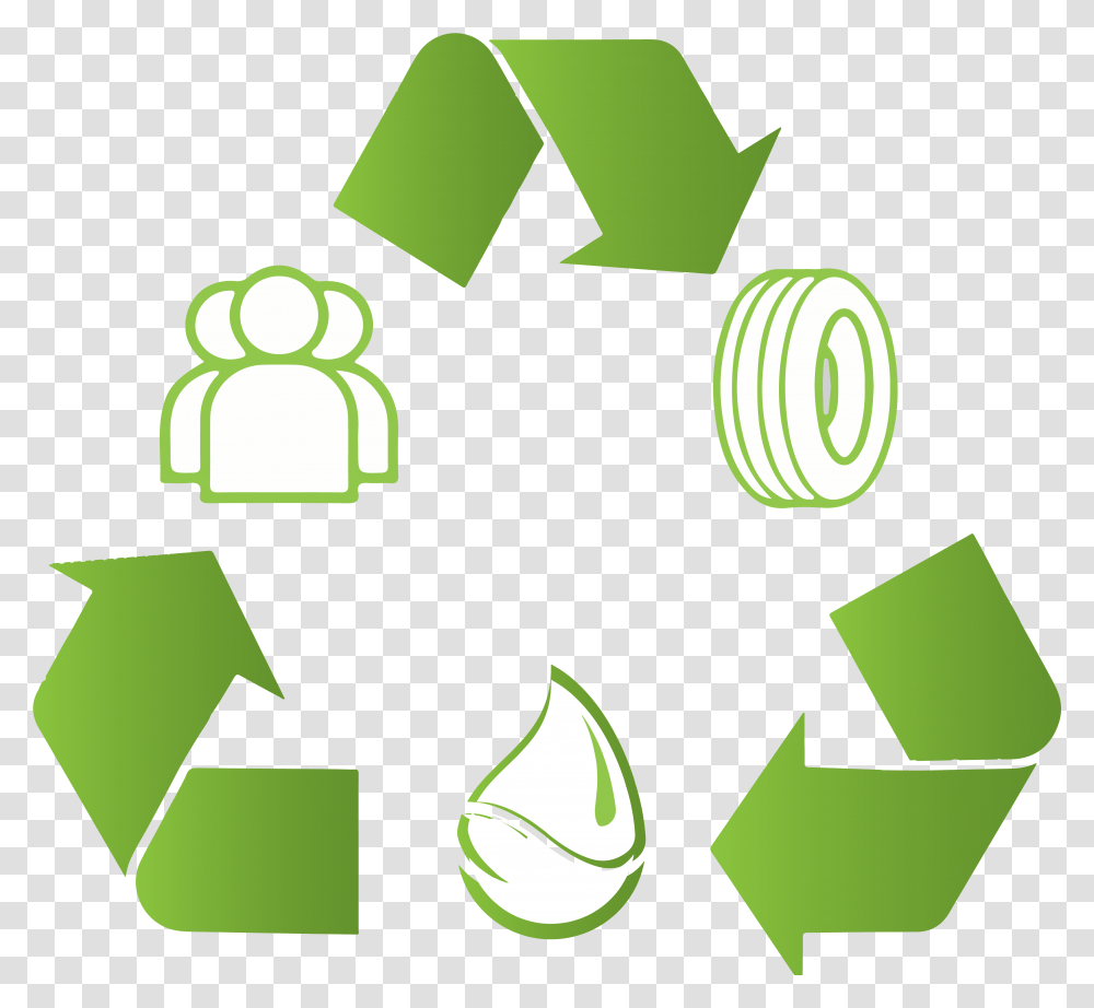 Graph Environment Recycle Logo, Recycling Symbol Transparent Png