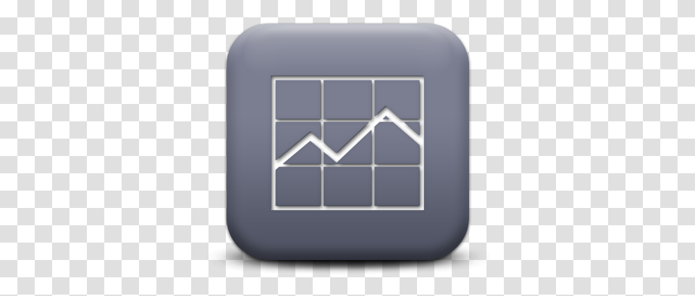 Graph Iconpng Gray Images Gray Bar Chart Icon Icon Line Graph Icon, Analog Clock, Text, Cushion, First Aid Transparent Png