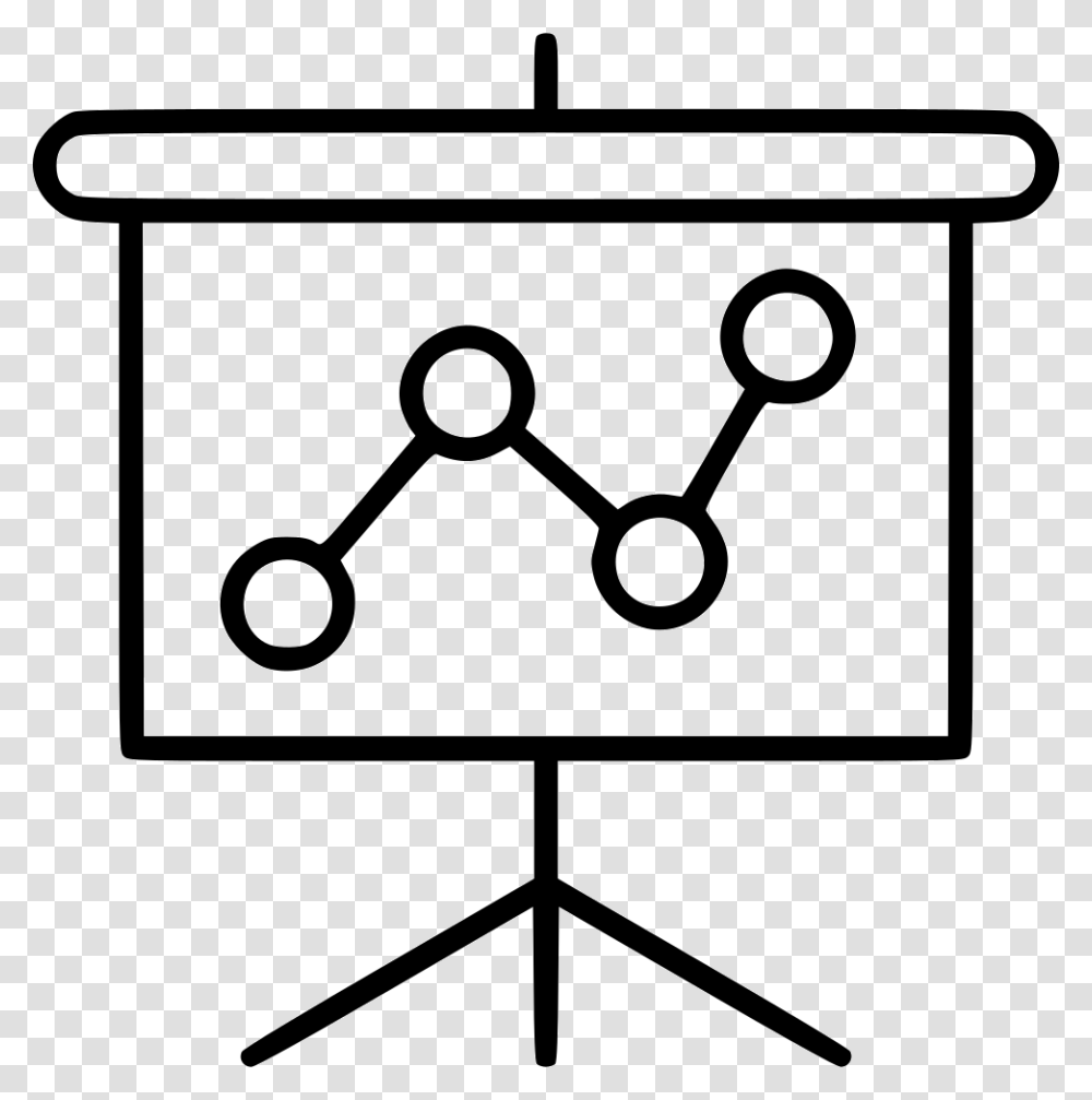 Graph Money Projector Screen Presentation Analisys Presentation Screen Icon, Scissors, Blade, Weapon, Weaponry Transparent Png