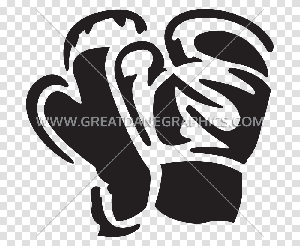 Graphic Black And White Download Boxing Gloves Clipart Illustration, Label, Handwriting, Alphabet Transparent Png