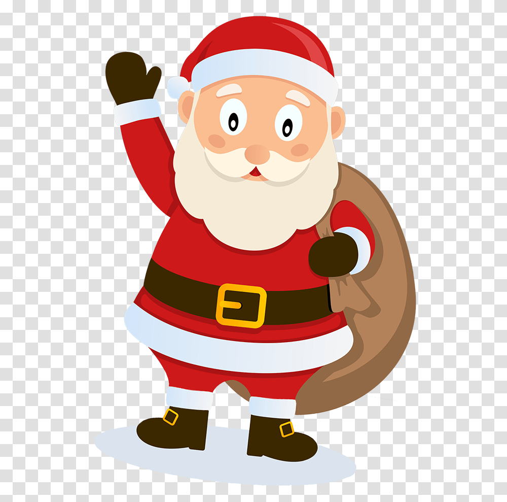 Graphic Black And White Download Customisable Santa Father Christmas Cartoon, Snowman, Winter, Outdoors, Nature Transparent Png