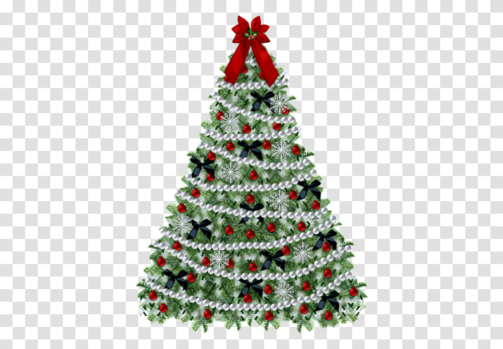 Graphic Christmas Trees Picgifscom Arbol De Navidad Anime, Ornament, Plant Transparent Png