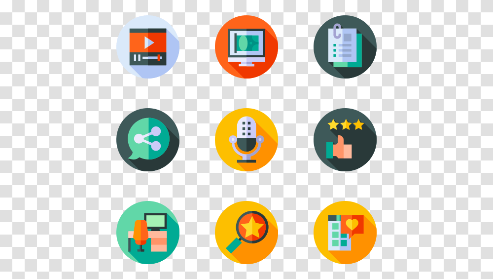 Graphic Design Flat Icon, Logo, Electronics, Pac Man Transparent Png