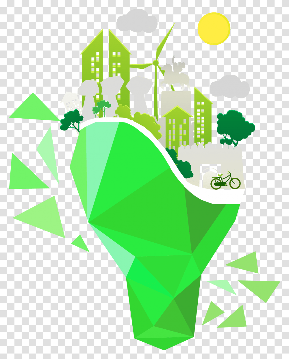 Graphic Design, Green, Recycling Symbol Transparent Png