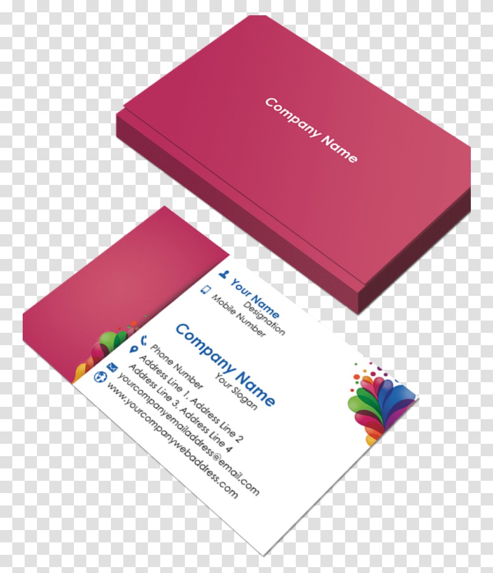 Graphic Design, Paper, Business Card Transparent Png