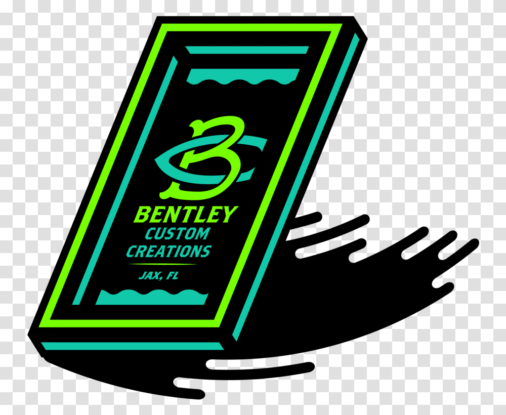 Graphic Design - Bentley Custom Creations Vertical, Light, Text, Neon, Symbol Transparent Png