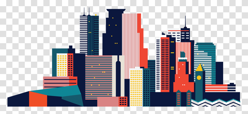 Graphic Design, Urban, Metropolis, City, Building Transparent Png