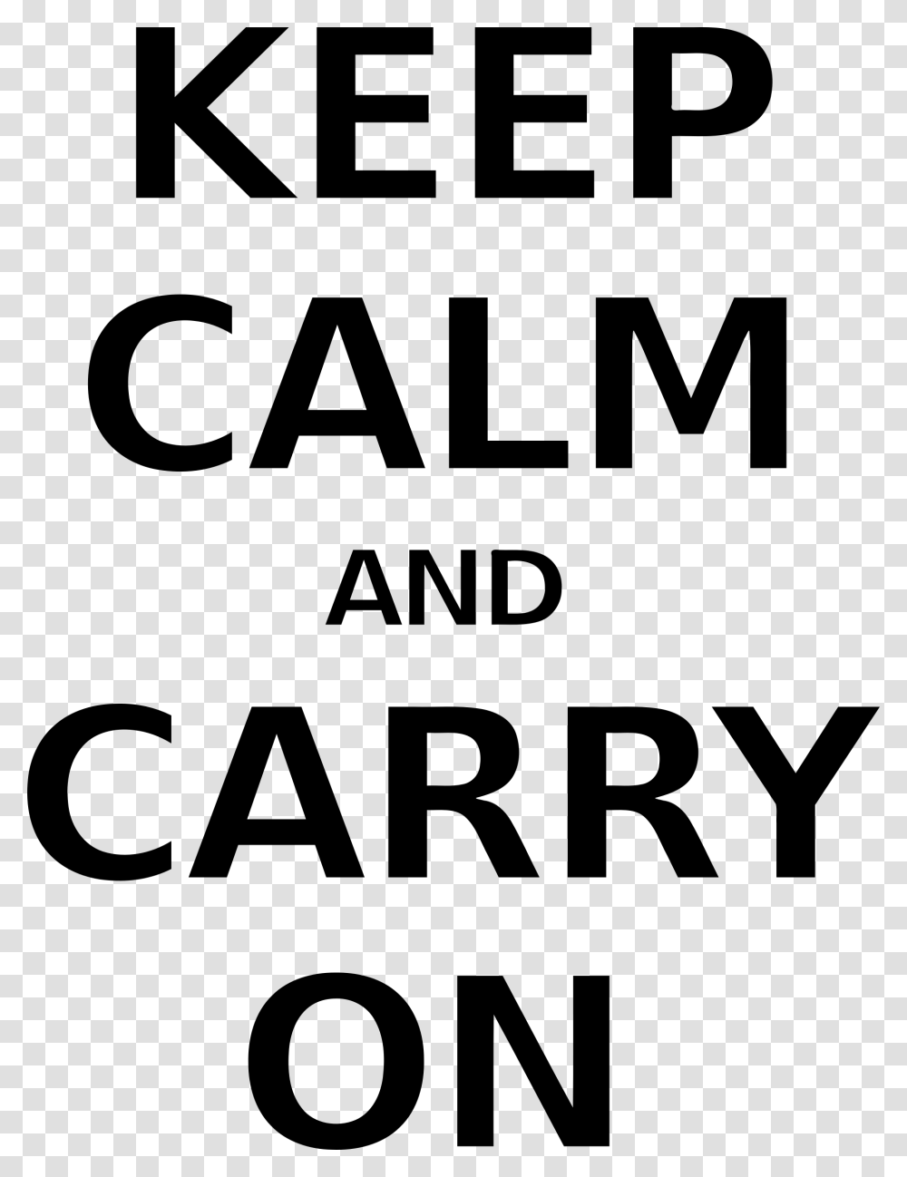 Graphic Designareatext Keep Calm And Carry On Svg, Gray, World Of Warcraft Transparent Png