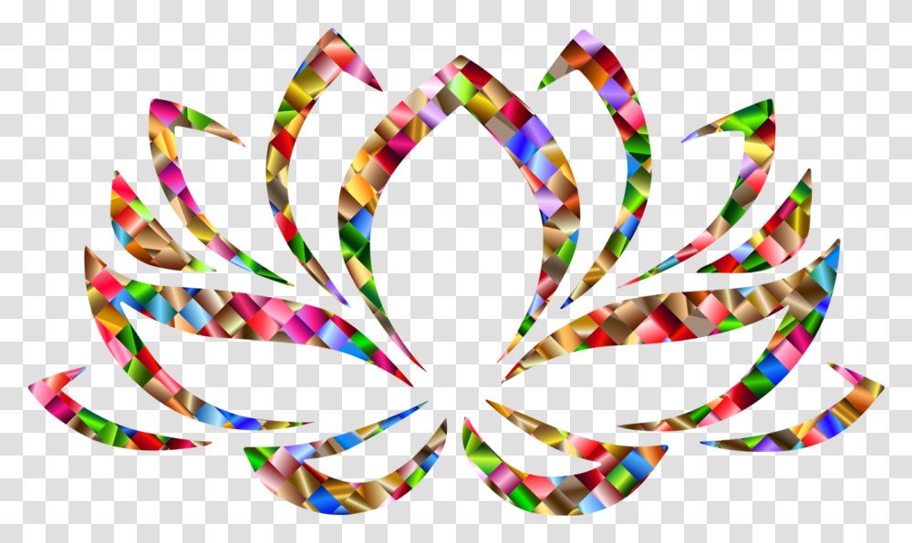 Graphic Designcirclesacred Lotus Clipart Royalty Lotus Flower Symbol, Pattern, Ornament, Fractal, Graphics Transparent Png