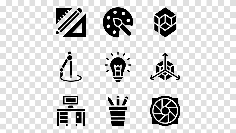 Graphic Designer Tools Icons, Gray, World Of Warcraft Transparent Png