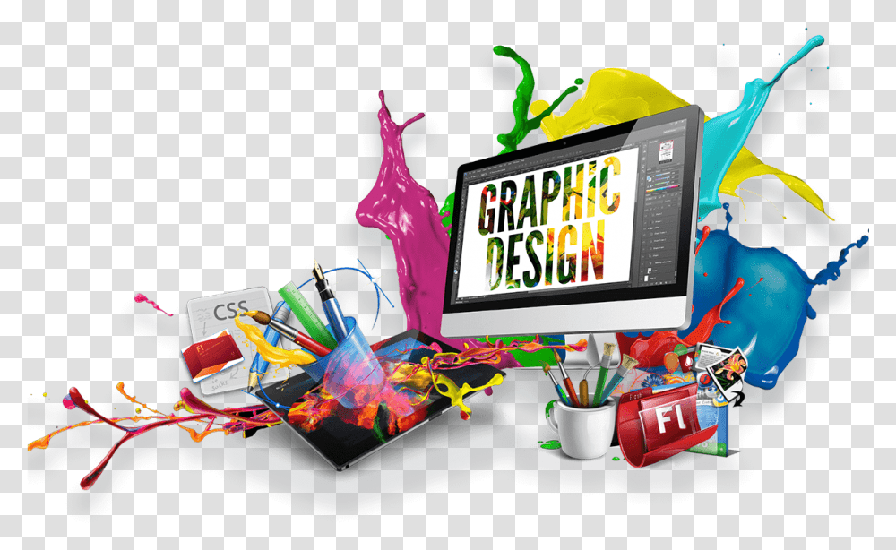Graphic Designing Images, Electronics, Computer Transparent Png