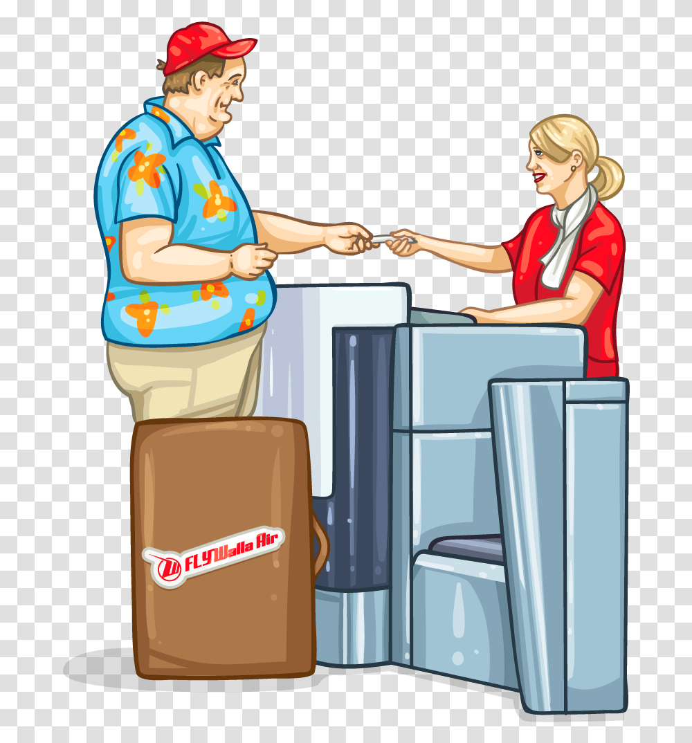Graphic Download Check In Desk Item Check In Phrasal Verb, Person, Word, Box, Furniture Transparent Png